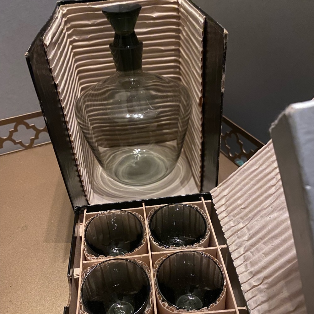 Vintage 1950’s Sussmuth Decanter Set